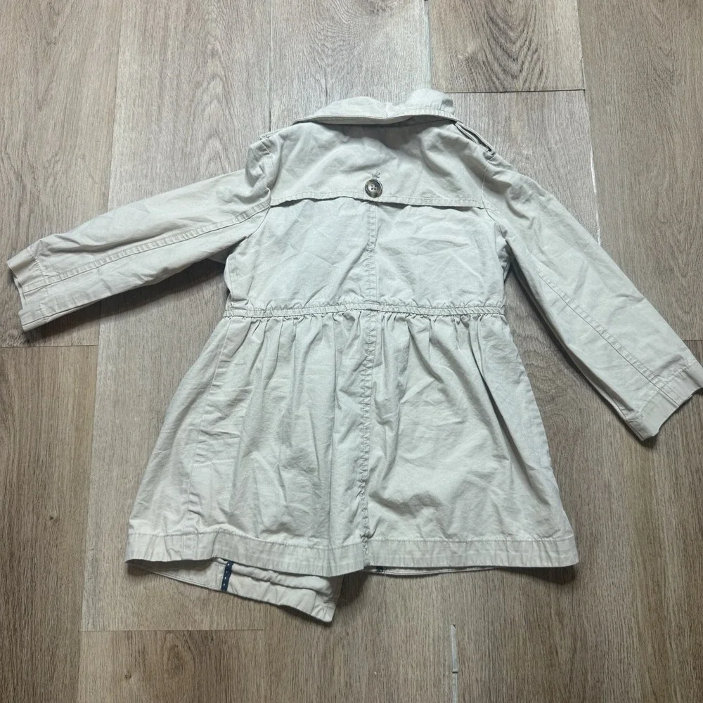 Gap Kids Girls Spring/Fall/Summer Trench Coat 3Y 100% Cotton‎